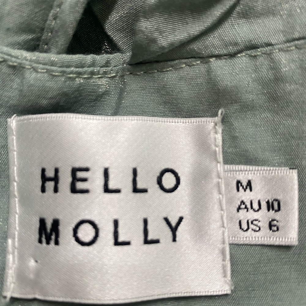 Hello Molly Halter Maxi Dress in Soft Blue - Picture 8 of 10